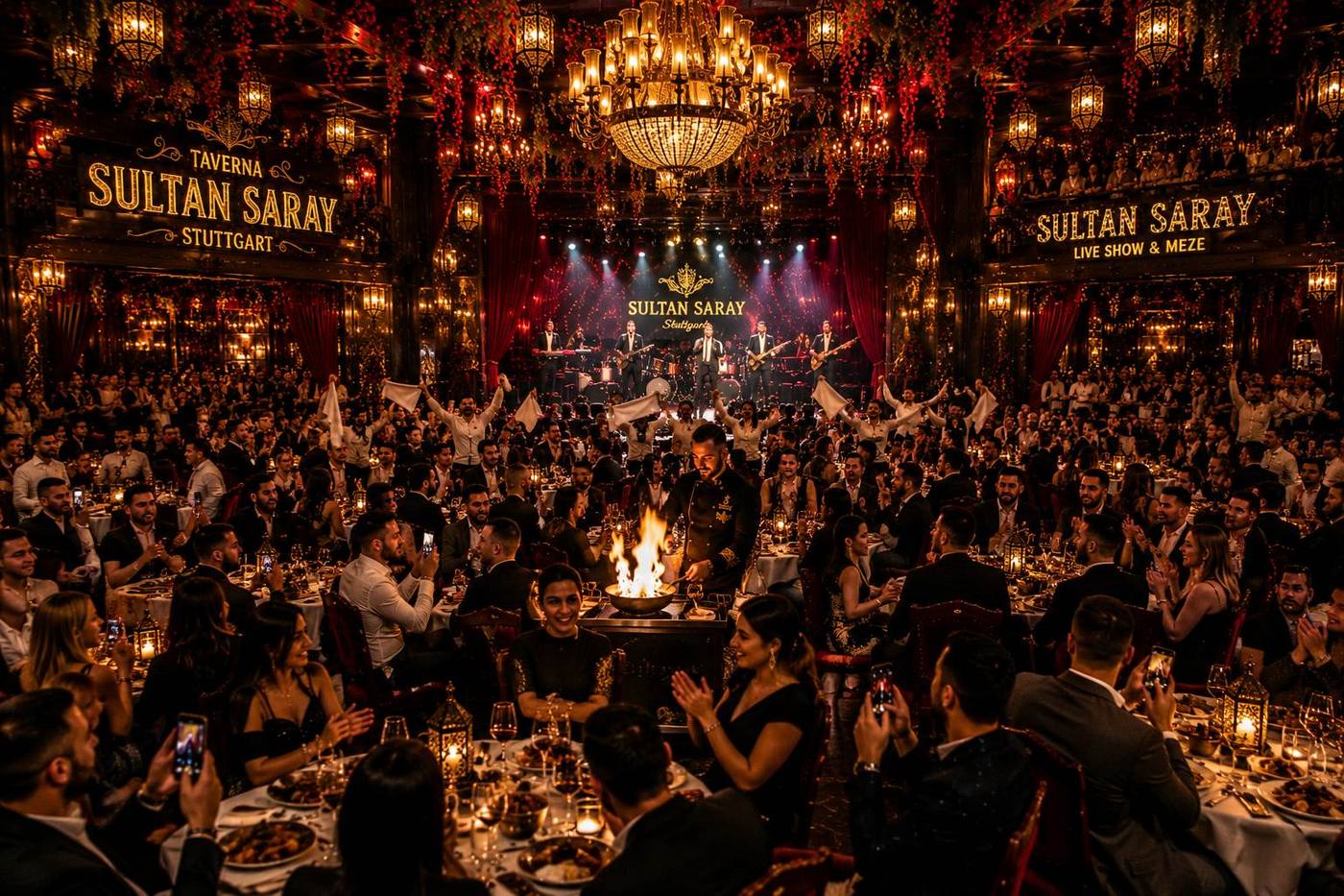 Sultan Saray show night