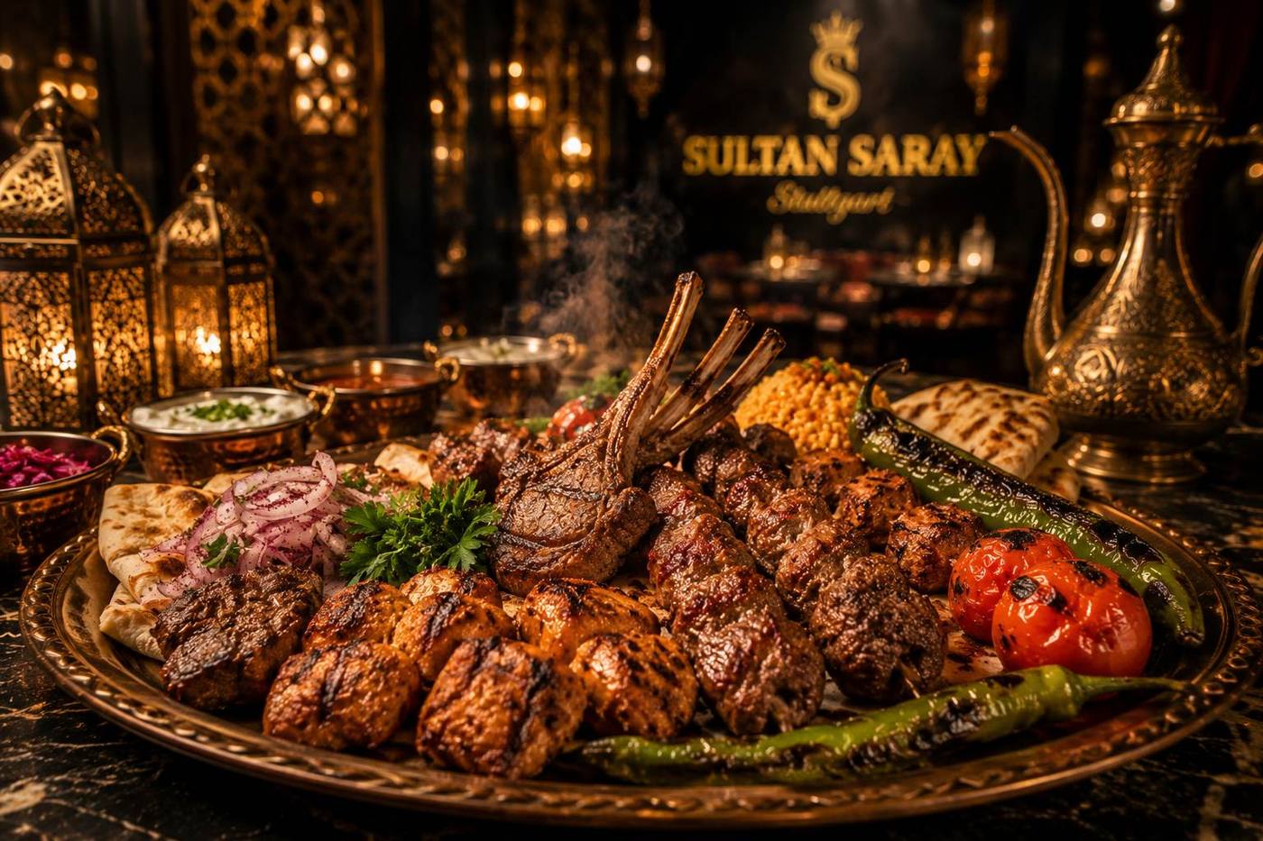 Signature grill platter