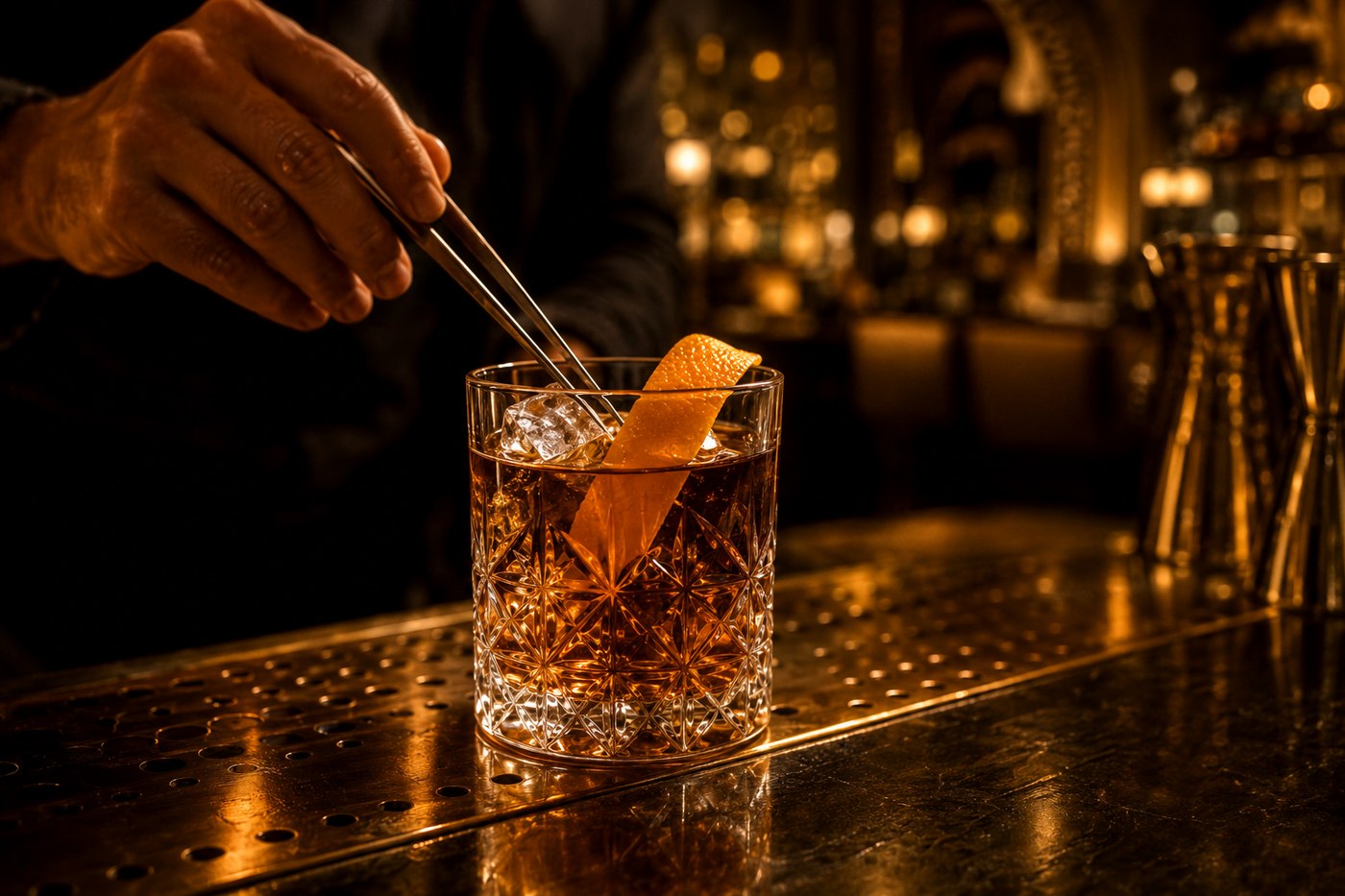 The bar